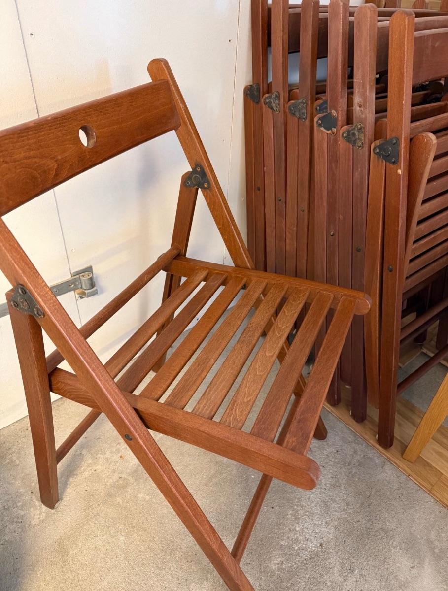 Teak Klappstoler